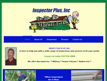 Tablet Screenshot of inspectorplusinc.com